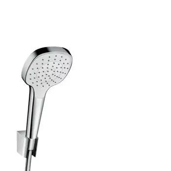 Душевой набор hansgrohe Croma Select E 1jet с держателем и шлангом 160 см 26412400