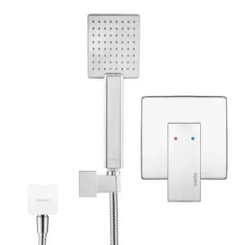 Душевой набор Swedbe Platta хром глянцевый