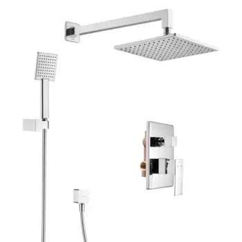 Душевой набор Swedbe Platta хром глянцевый