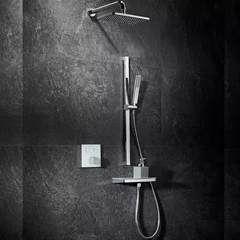 Душевой набор встраиваемый Black&White Universell хром