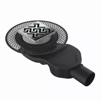 Душевой трап Berges Platz Antik 091161, 15x15 см, хром