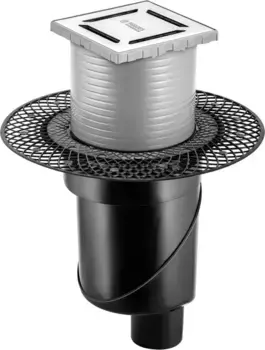 Душевой трап Berges Platz Norma 091058, 10x10 см, хром