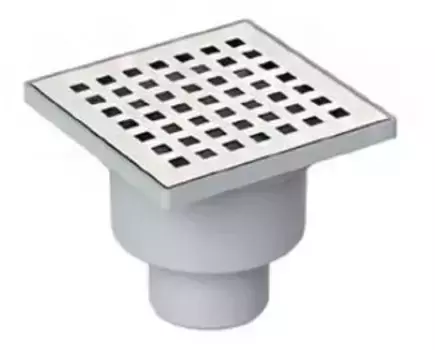 Душевой трап Berges Trend 10х10 хром глянцевый