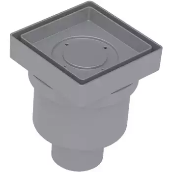 Душевой трап Berges Trend Keramik 10x10 вертикальный, под плитку