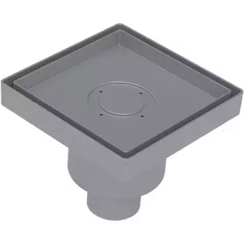 Душевой трап Berges Trend Keramik 15x15 вертикальный, под плитку