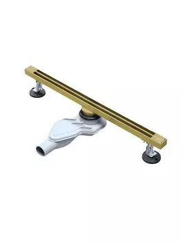 Душевой трап (лоток) AltroBagno Stella 071224 OrSp (60) матовое золото