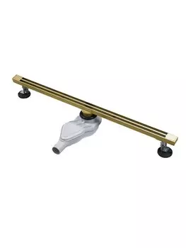 Душевой трап (лоток) AltroBagno Stella 071227 OrSp (80) матовое золото