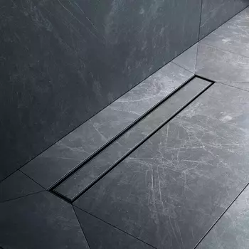 Душевой трап (лоток) AM.PM MasterFlow Tile 60 см, черный матовый