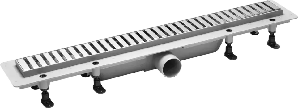 Душевой трап (лоток) Plastbrno DESIGN 3 SZA3550 с решеткой и опорами