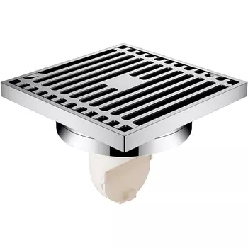 Душевой трап Orange OT01-004cr 10х10 см, хром