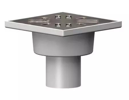 Душевой трап Pestan Confluo Standard белое стекло с рамкой