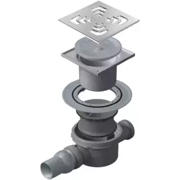 Душевой трап Pestan Confluo Standard Square 2 15х15 нержавеющая сталь без рамки