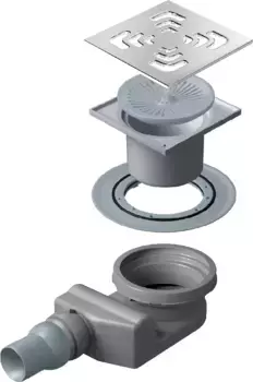 Душевой трап Pestan Square Confluo Standard Square 4 13000008, хром