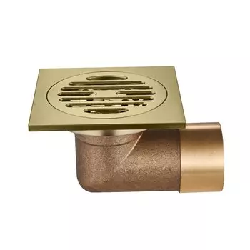 Душевой трап Raglo R605.10.03 10 см, сатин золотой