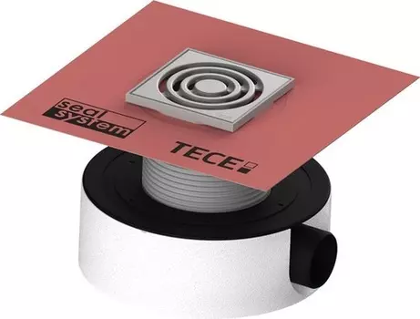 Душевой трап Tece DrainpointS сталь глянцевая