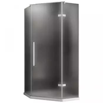 Душевой уголок Abber Ewiges Wasser AG05090M 90x90, профиль хром матовый, стекло матовое