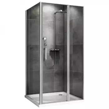 Душевой уголок Abber Sonnenstrand 120х70 AG04120S-S70 хром, стекло прозрачное