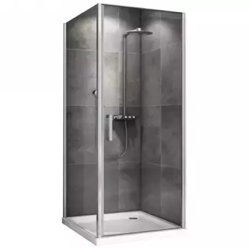 Душевой уголок Abber Sonnenstrand 90х70 AG04090-S70 хром, стекло прозрачное