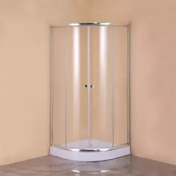 Душевой уголок Agger A01 080MCR 80х80, матовое стекло