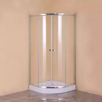 Душевой уголок Agger A01 100TCR 100х100, прозрачное стекло