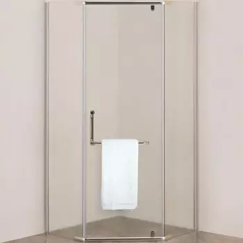 Душевой уголок Agger A03 90х90 хром с поддоном