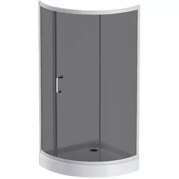 Душевой уголок AM.PM Like 90х90 хром матовый