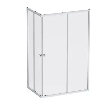 Душевой уголок AM.PM Sunny W87G-403-12080-MT 120x80 см, серебро