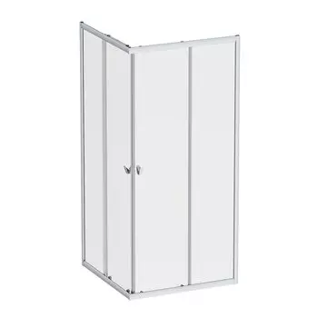 Душевой уголок AM.PM Sunny W87G-403-9090-MT 90x90 см, серебро