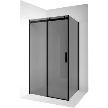 Душевой уголок Ambassador Benefit 140х90 черный стекло тонированное