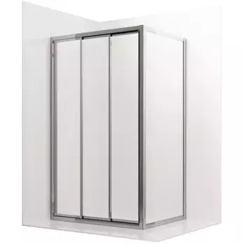 Душевой уголок Ambassador Forsa 100х100 хром стекло прозрачное