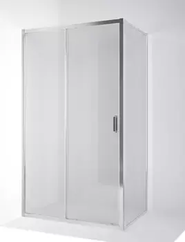 Душевой уголок Ambassador Forsa 110х80 хром стекло прозрачное