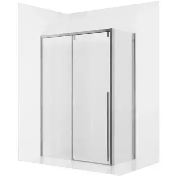 Душевой уголок Ambassador Intense 160х80 хром стекло прозрачное