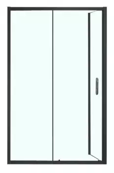 Душевой уголок Azario 120x80 профиль черный (AZ-ND1131-L 1200 BLACK)