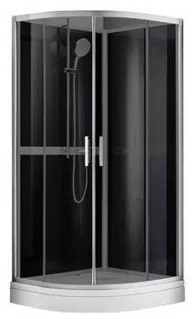 Душевой уголок Azario Denver 90x90 серый (AZ-N10812 900 GREY)