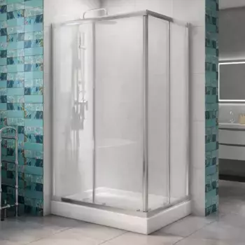 Душевой уголок BelBagno Due AH-2-120/80-C-Cr