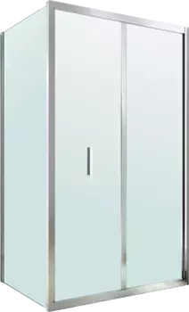 Душевой уголок Berges Legos LS-4 90х90 профиль хром стекло прозрачное