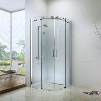 Душевой уголок Berges Wasserhaus Gelios 90х90, профиль хром сильвер 061025