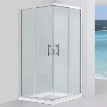 Душевой уголок Black&White Stellar Wind S102 100х100