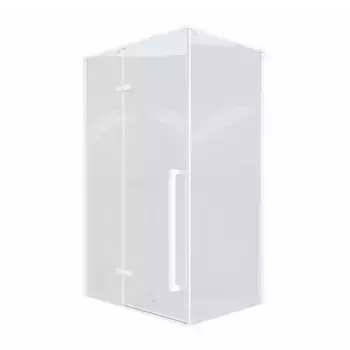 Душевой уголок Cerutti SPA 120х90 C1AW профиль белый, стекло прозрачное