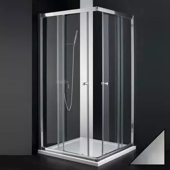 Душевой уголок Cezares ANIMA 100x100 см (ANIMA-W-A-2-100-P-Cr)
