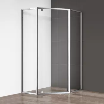 Душевой уголок Cezares Eco хром (ECO-O-P-1-100-C-Cr)