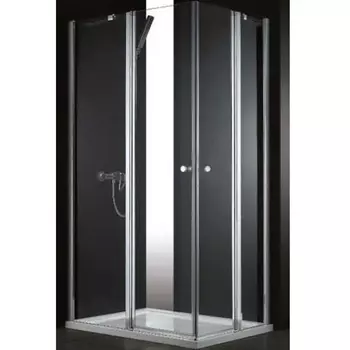 Душевой уголок Cezares Elena 120х90 хром стекло прозрачное