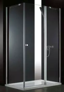 Душевой уголок Cezares Elena 90х100 хром стекло прозрачное