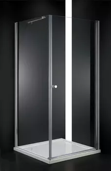 Душевой уголок Cezares Elena 90х90 хром стекло прозрачное