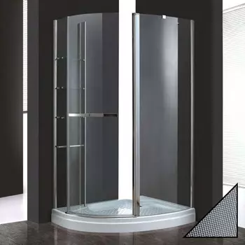 Душевой уголок Cezares ELENA (ELENA-W-RH-1-120/90-P-Cr-R)