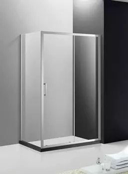 Душевой уголок Cezares Molveno 120х100 хром стекло прозрачное