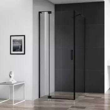 Душевой уголок Cezares Slider 80х90 черный (SLIDER-AH-1-90-70/80-C-NERO)