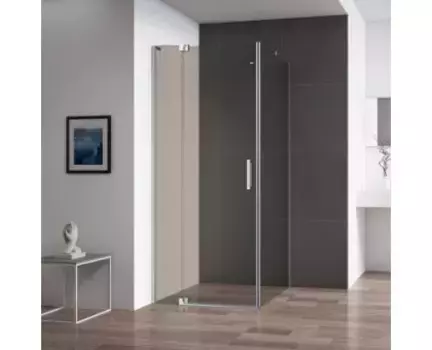 Душевой уголок Cezares Slider 90х90 хром стекло бронзовое