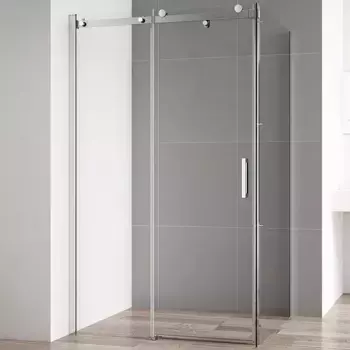 Душевой уголок Cezares Stylus soft 130х90 хром стекло прозрачное