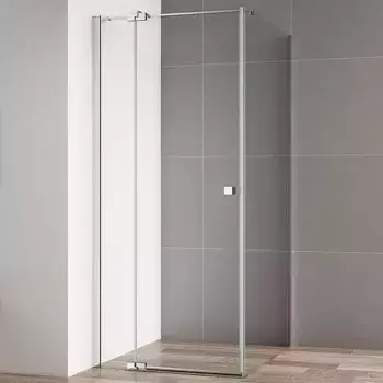 Душевой уголок Cezares Valvola 90х100 хром стекло прозрачное